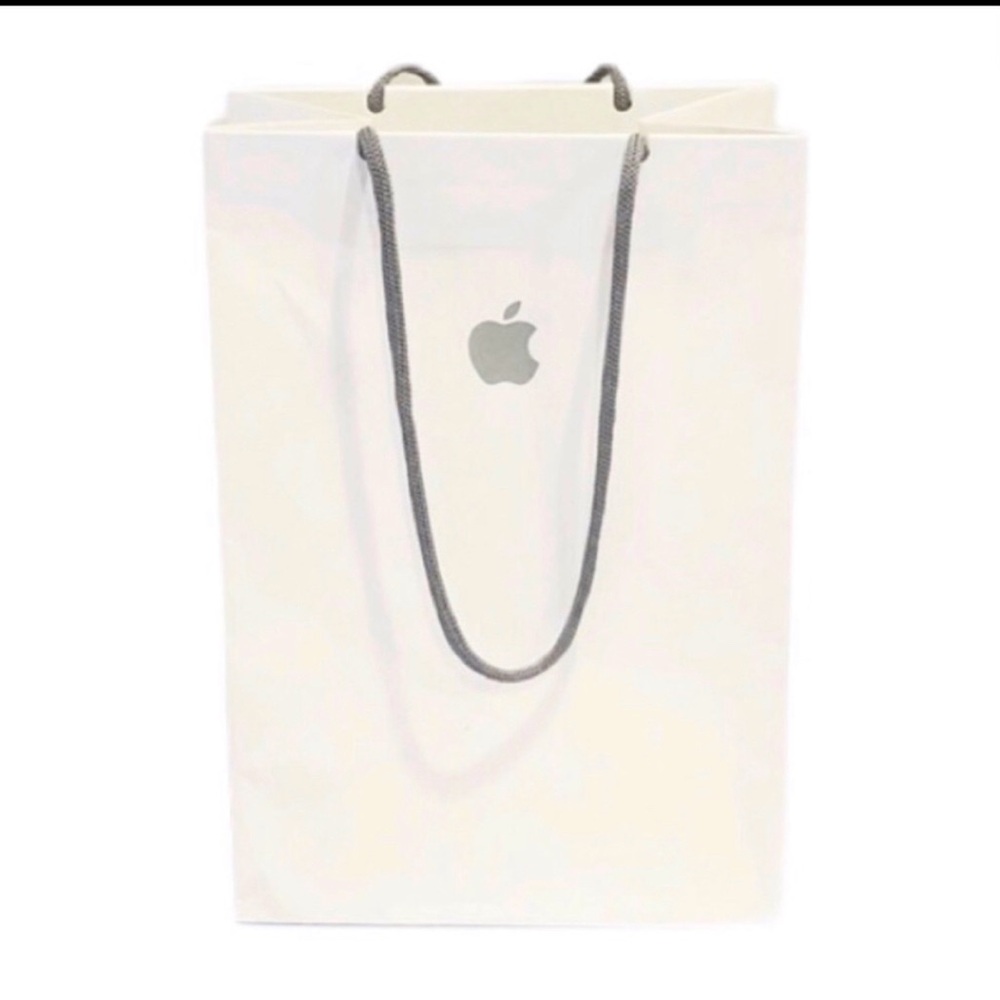 Apple Shopping Bag, Size: 8.5”x6”